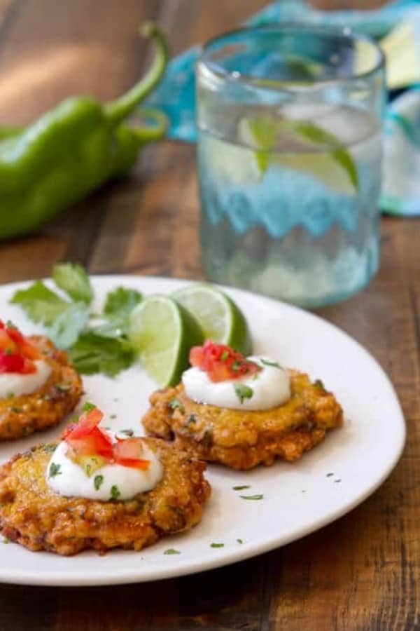 Chile Corn Cakes