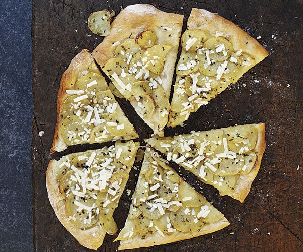 Rosemary Pizza and Roasted Potato