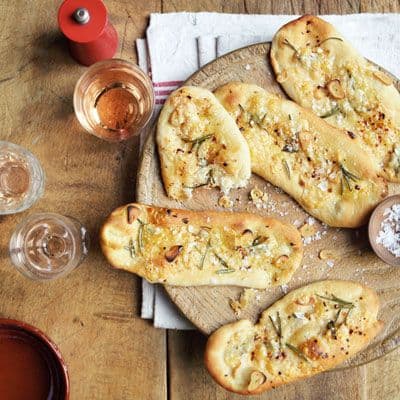 Rosemary Pizza with Parmesan