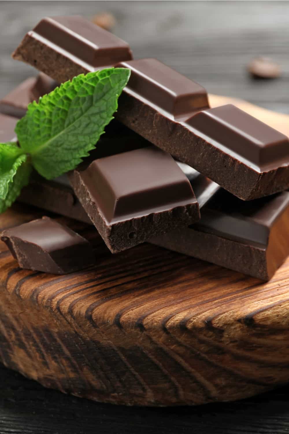 Dark chocolate has more caffeine than milk chocolate