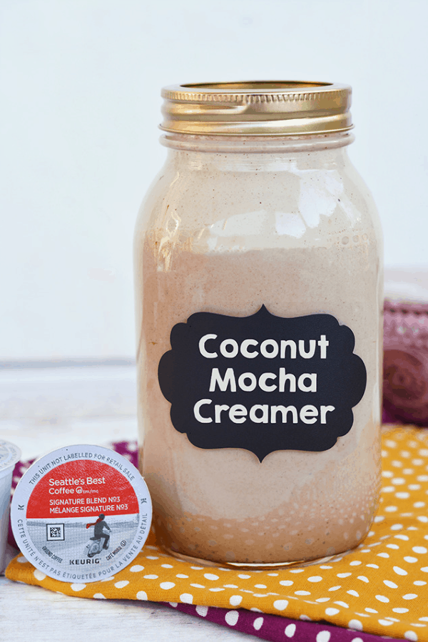The Coconut Mocha Coffee Creamer