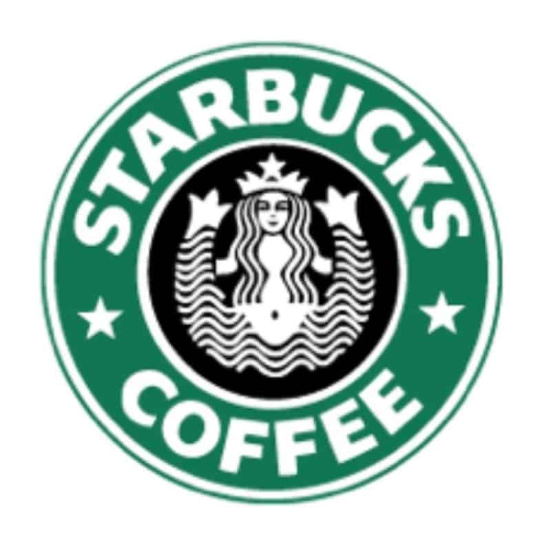 The second version Starbucks Logo appeared in 1987