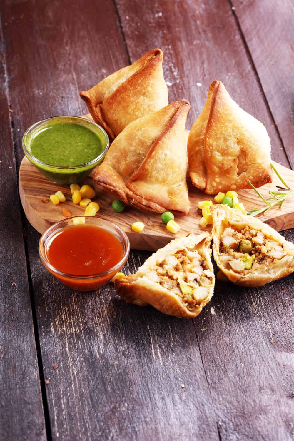 Indian Street Food Samosa