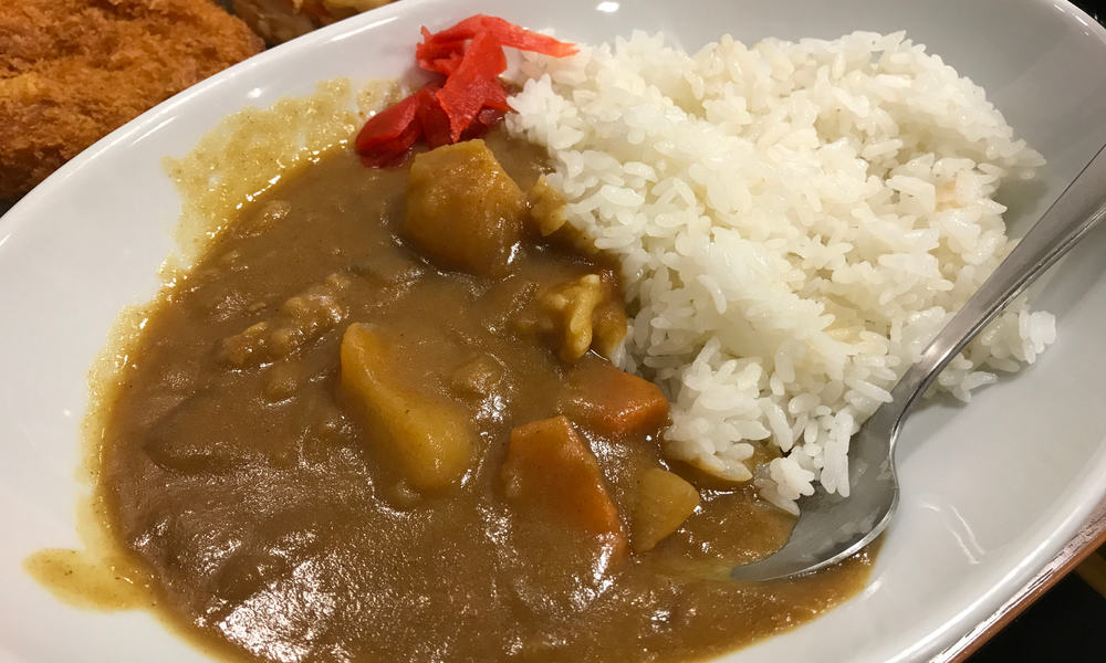 Japanese Street Food Curry Rice