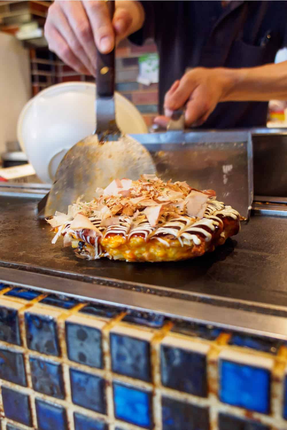 Japanese Street Food Okonomiyaki