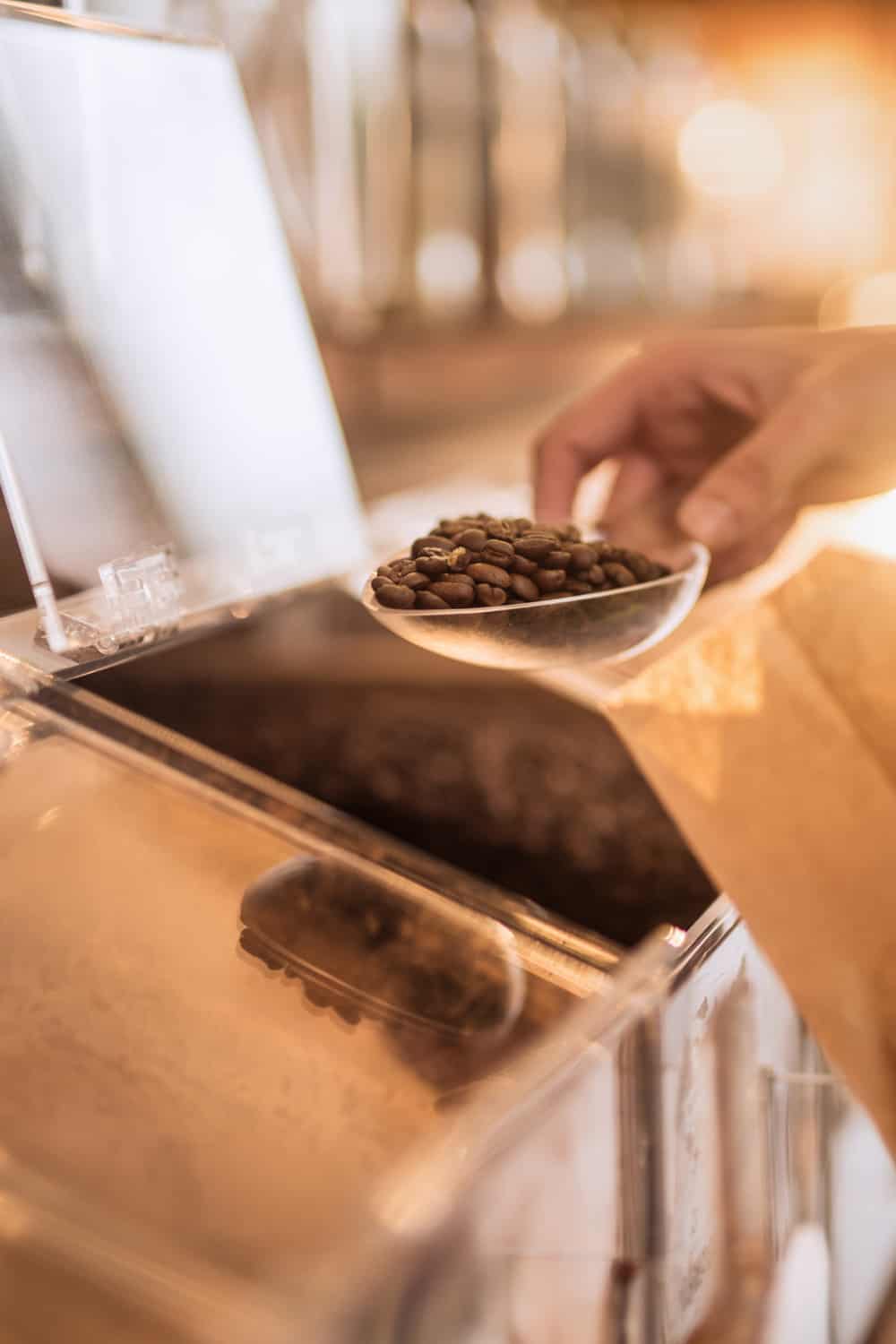 Store your beans in the dark