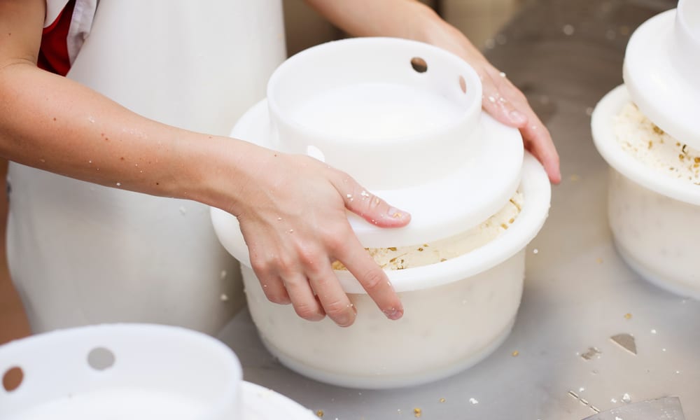 A Homemade Cheese Press