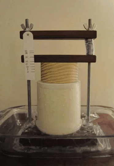 A Simple and Inexpensive Cheese Press