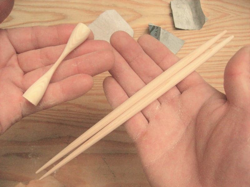 DIY Chopsticks & Chopsticks Rest