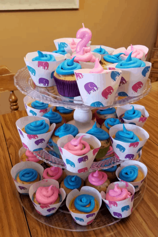 Support à Cupcakes BRICOLAGE Dollar Tree – Style Fermier