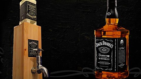 DIY Jack Daniels Dispenser