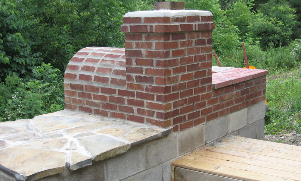 DIY Off-Grid Outdoor Kitchen with Brick Oven and Grill