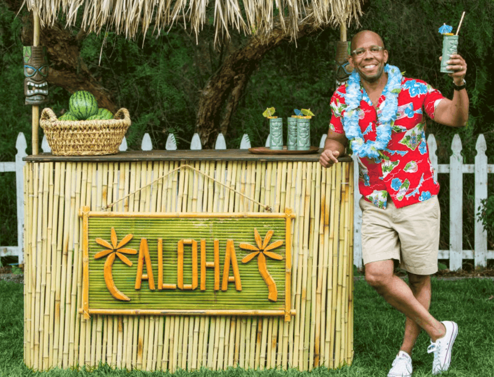 DIY Tiki Bar from Hallmark