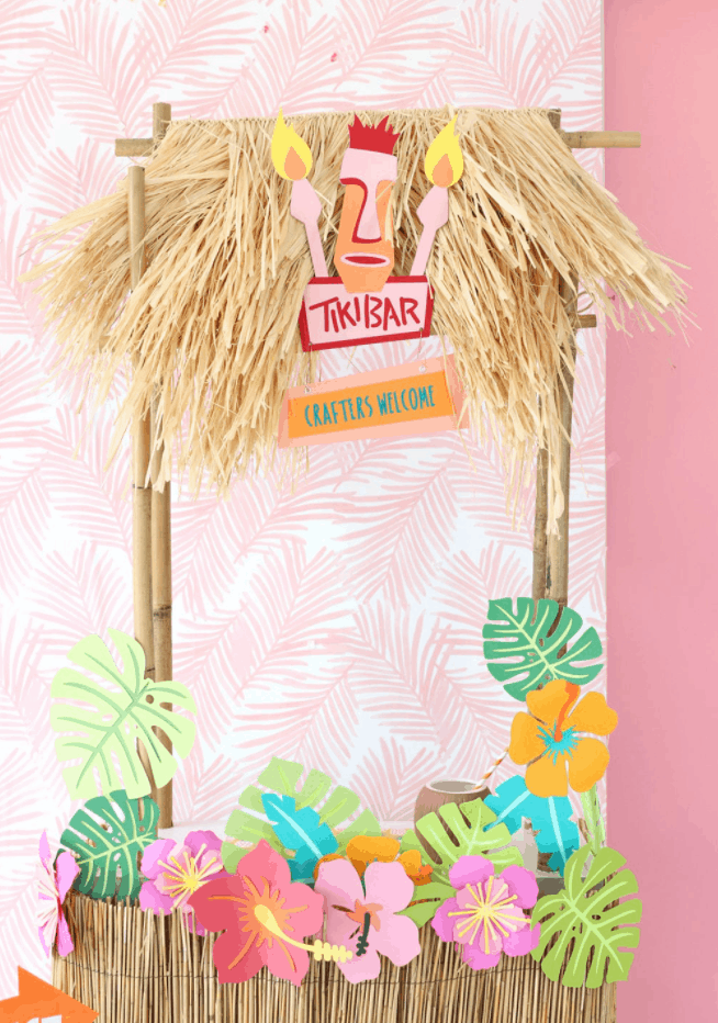 Easy DIY Tiki Bar