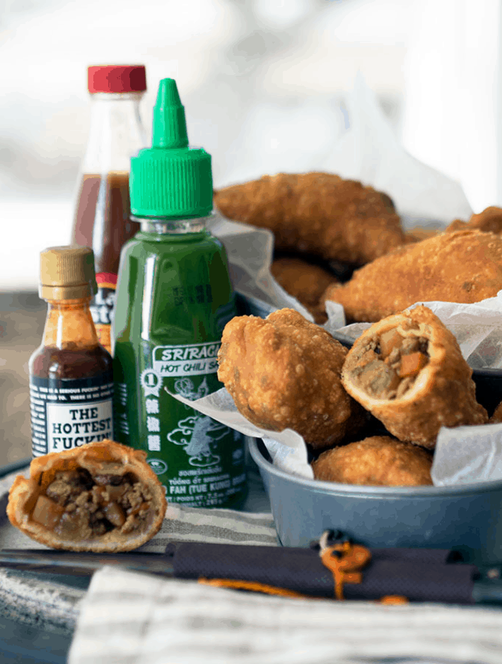 Filipino Street Food Empanadas