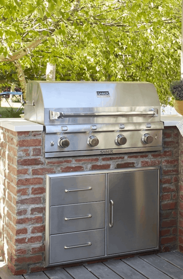 How We DIYed our Built-In Grill