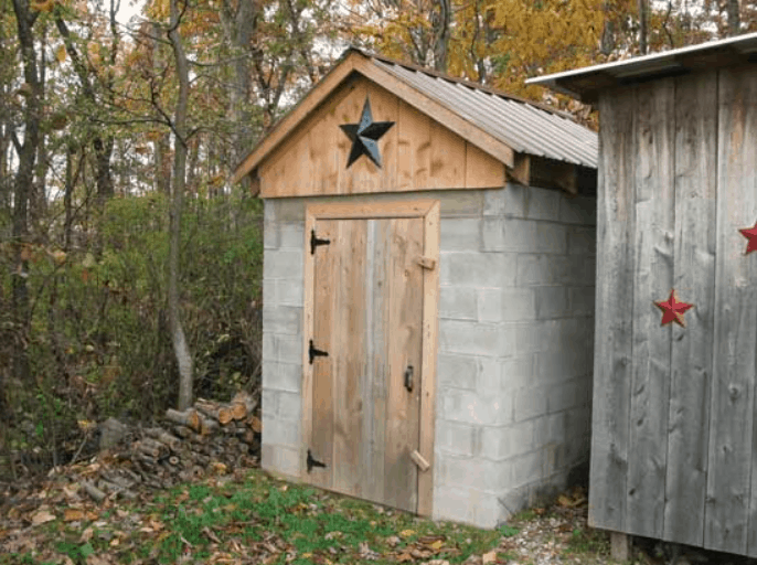 How to Build a Smokehouse Out of Cement Blocks