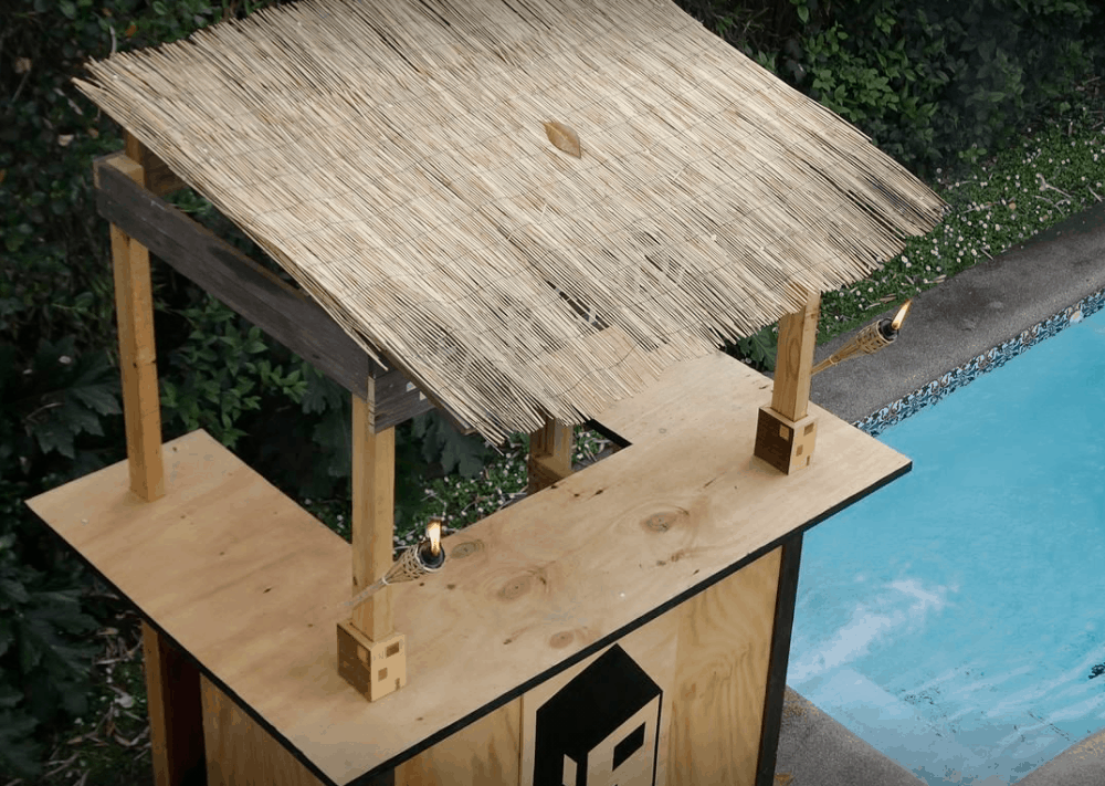 How to Build a Tiki Bar in 18 Easy-to-Follow Steps