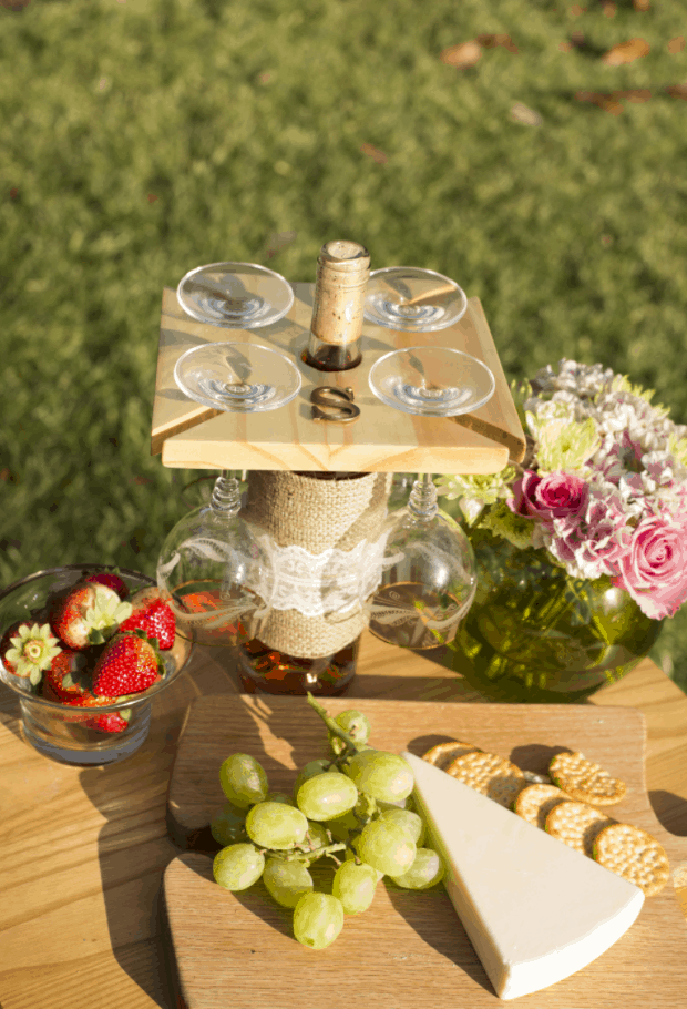 Cómo hacer un Soporte para copas de vino