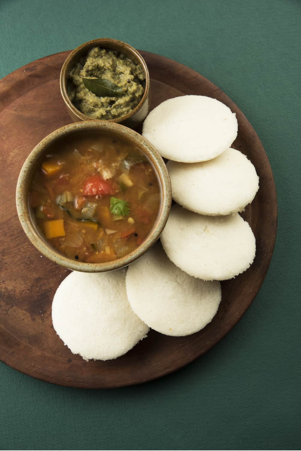 Indian Street Food Idli Sambar