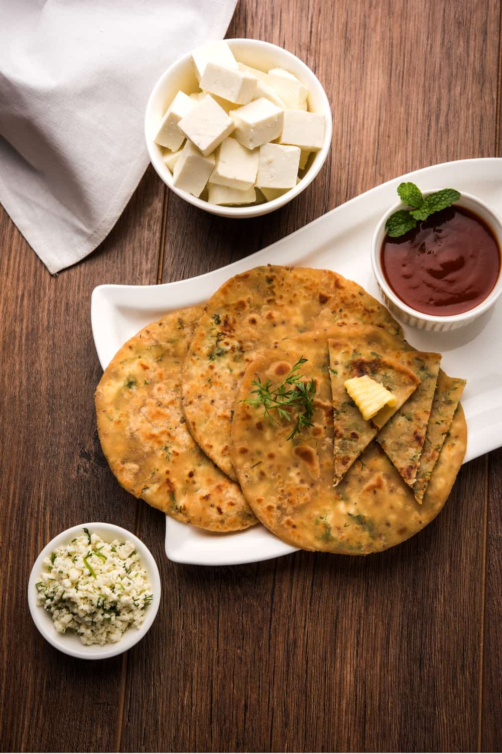 Indian Street Food Paratha