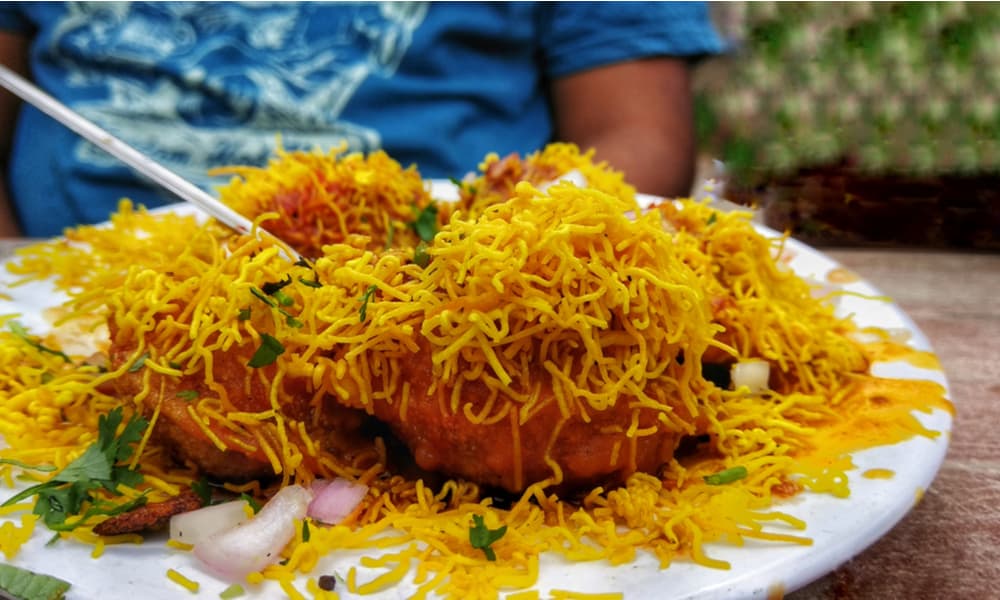 Indian Street Food Sev Puri