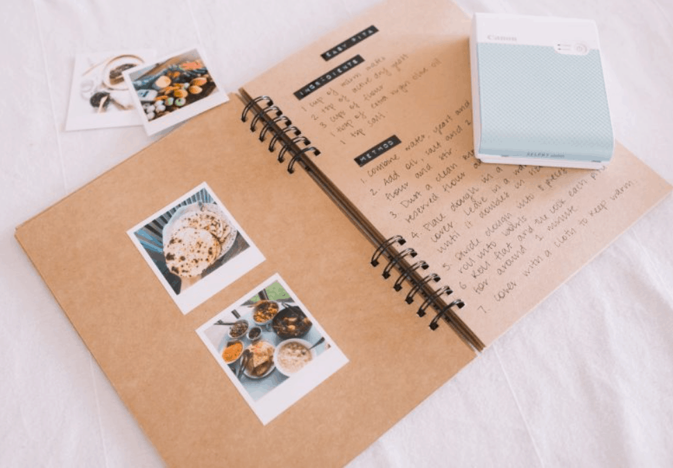 Mother's Day DIY Idea A Photo Recipe Book