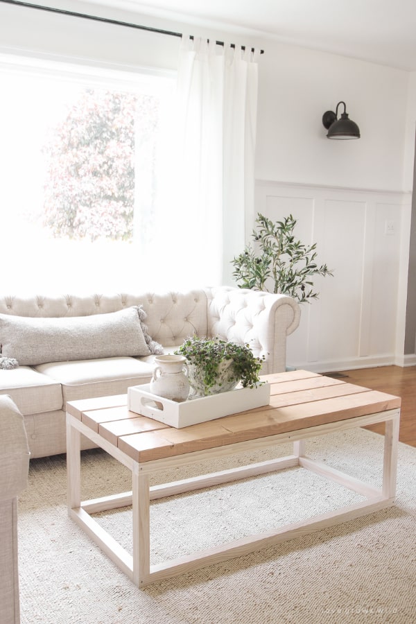 21 Easy Homemade Coffee Table Plans