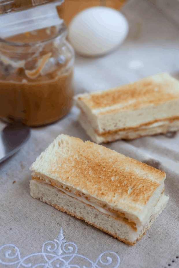 Singapore Street Food Kaya Toast