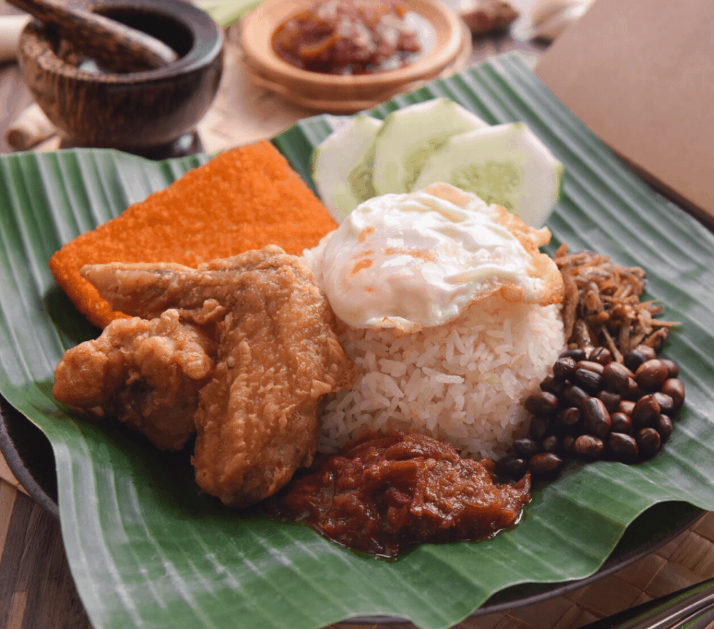 Singapore Street Food Nasi Lemak