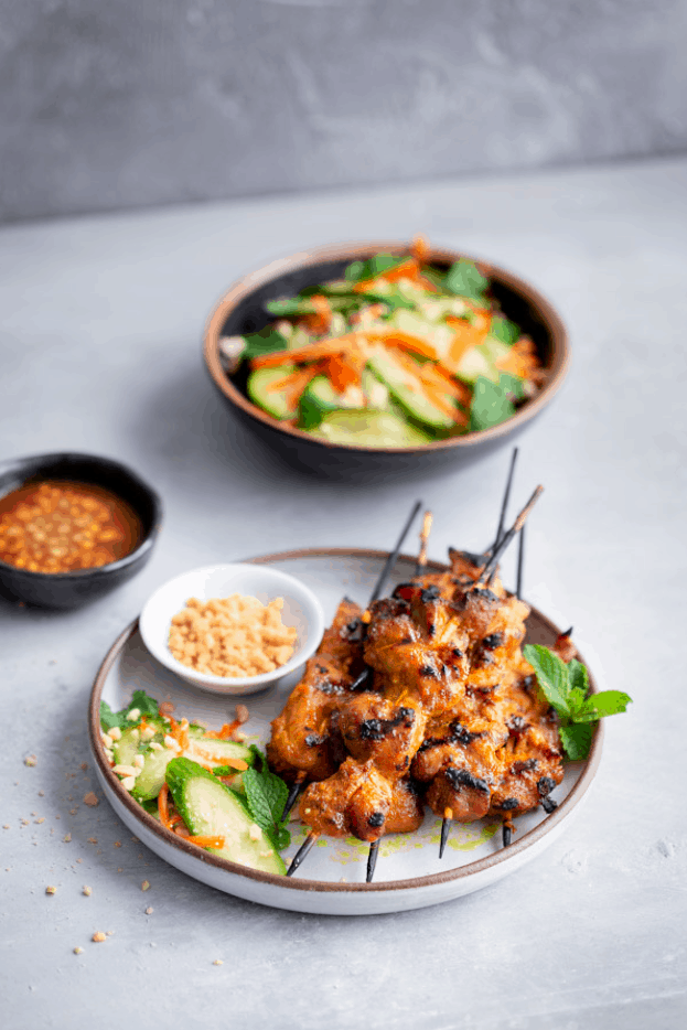 Singapore Street Food Satay