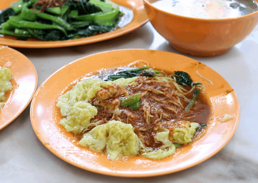 Singapore Street Food Wanton Mee