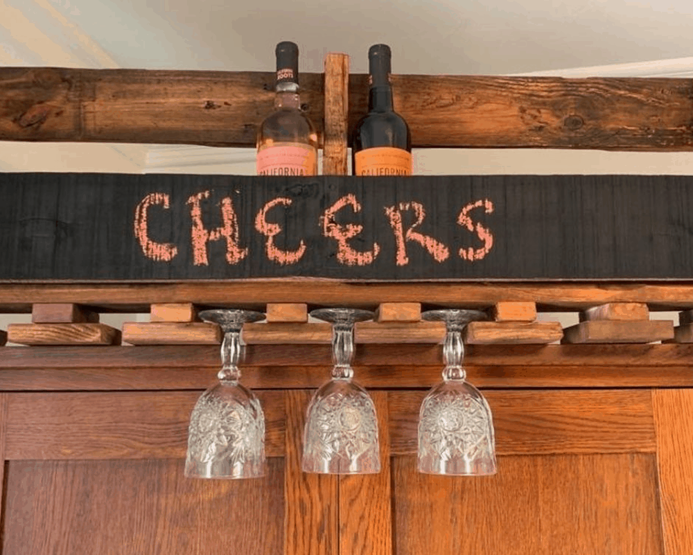 The Stylish Wine Rack Anyone Can Make By Saving Their Leftover Soup Cans