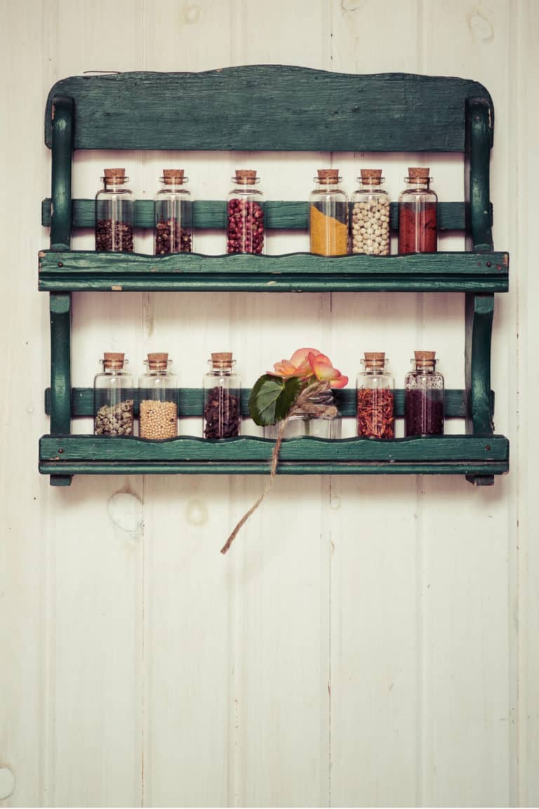 19 Easy Homemade Spice Rack Plans