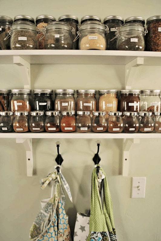 Chalkboard Spice Cabinet