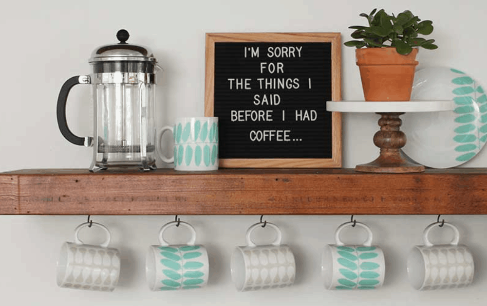 Coffee Bar DIY