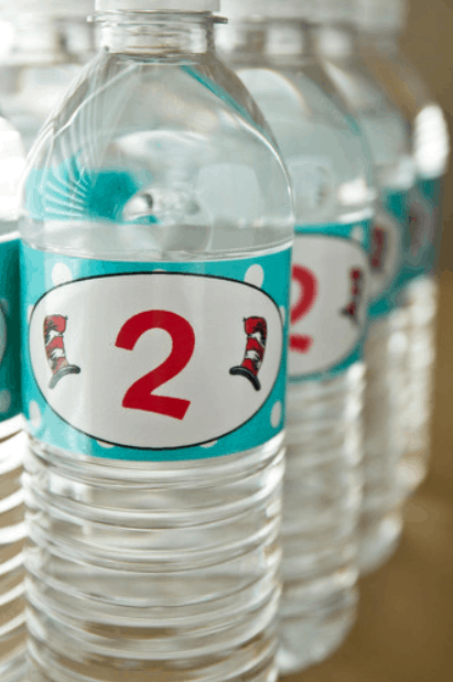 Crafty Fridays How to Make Custom Water Bottle Labels