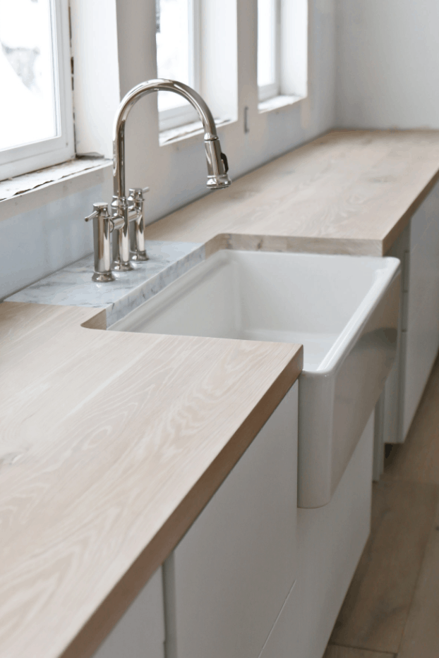 DIY Butcher Block Countertops