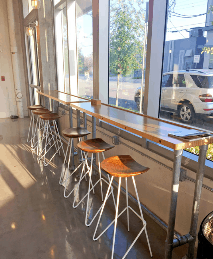 DIY Coffee Bar Table