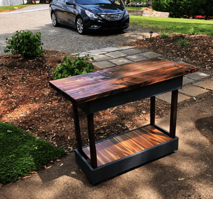 DIY Grill Table