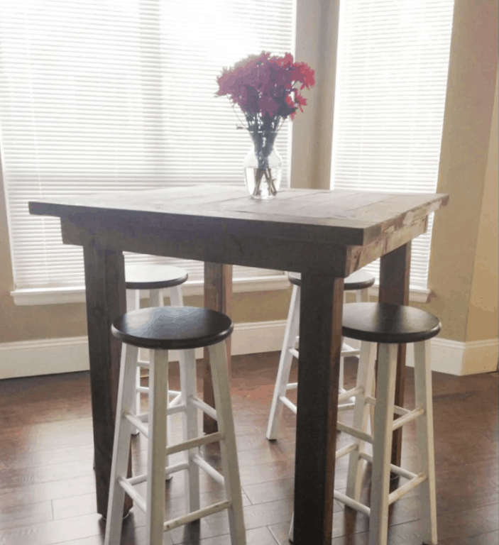 DIY High Top Pub Table