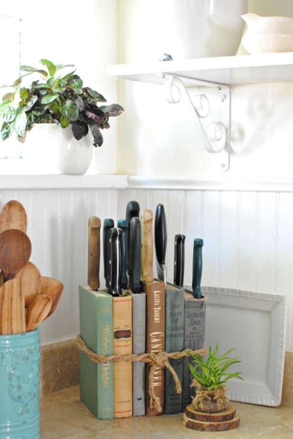 DIY Knife Holder – Flea Market Inspired