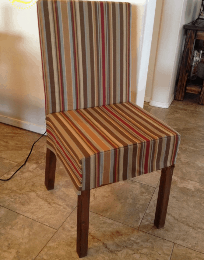 DIY Upholstered Dining Chairs