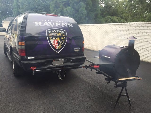 DIY Wood SmokerPellet Grill per Tailgating