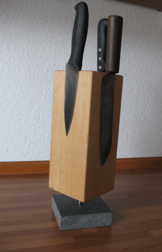 Designer Magnetic Knife Block