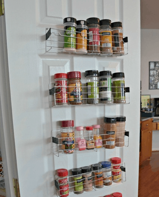 19 Homemade Spice Rack Plans You Can, How To Make Spice Racks For Kitchen Cabinets