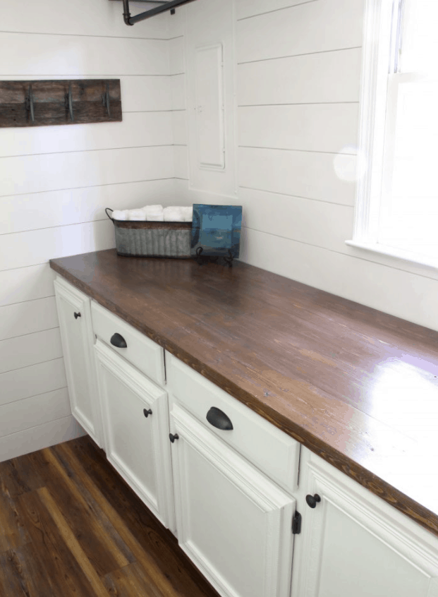 How To Make A DIY Wood Countertop