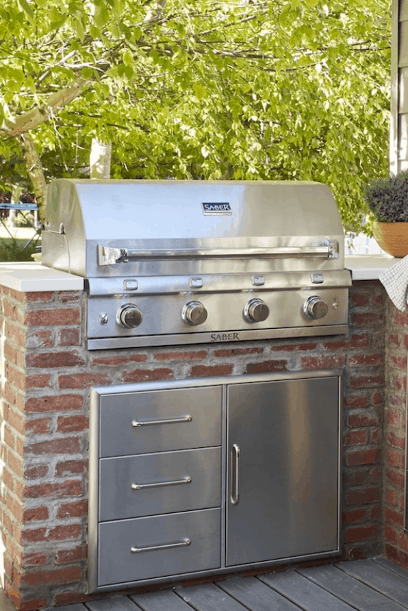 How We DIYed Our Built-In Grill