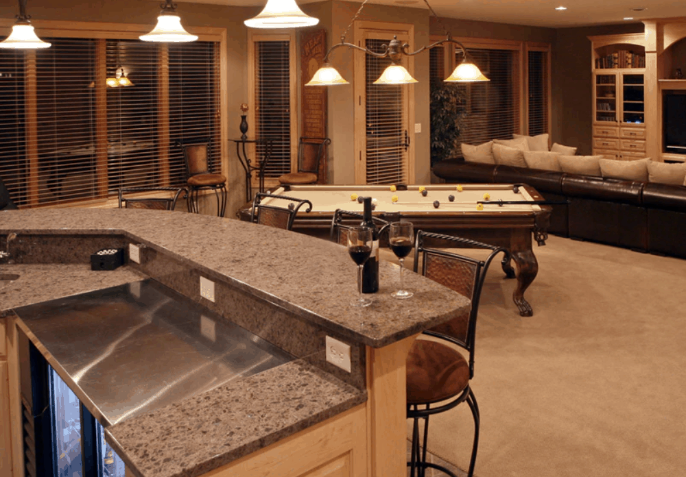 How to Build Your Own Basement Bar at Home