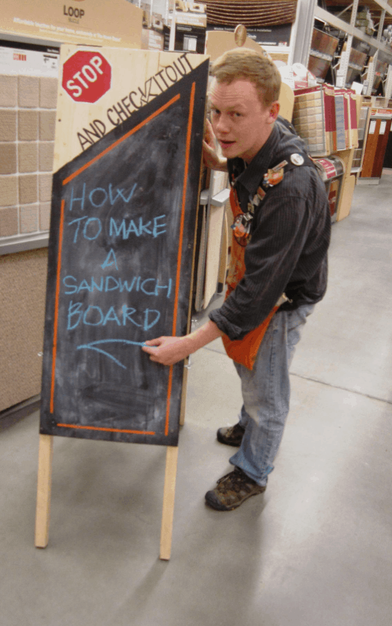 How to Build a Sandwich Board